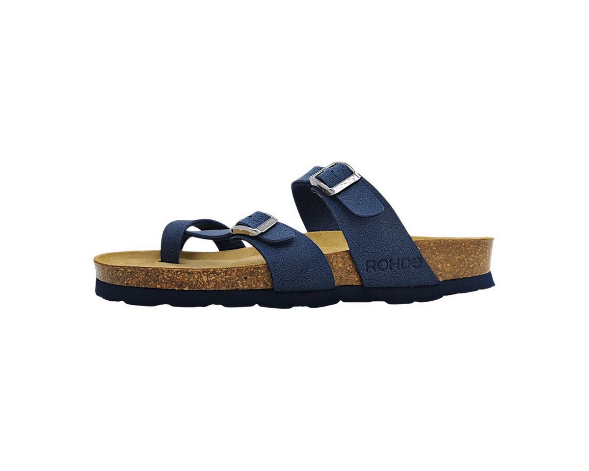 Rohde Pantolette Schlappen (blau)