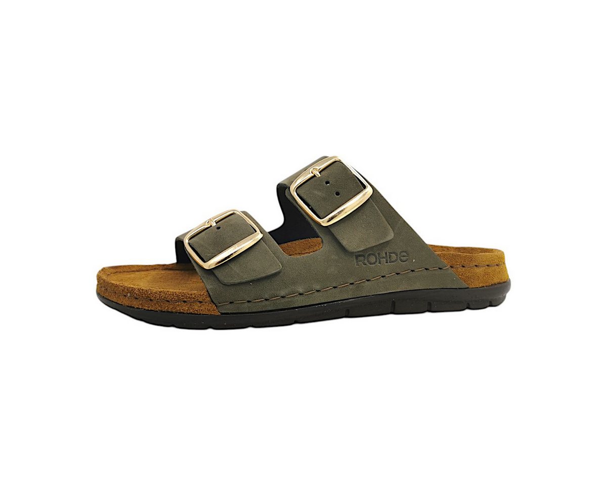 Rohde Pantolette Schlappen (grün)