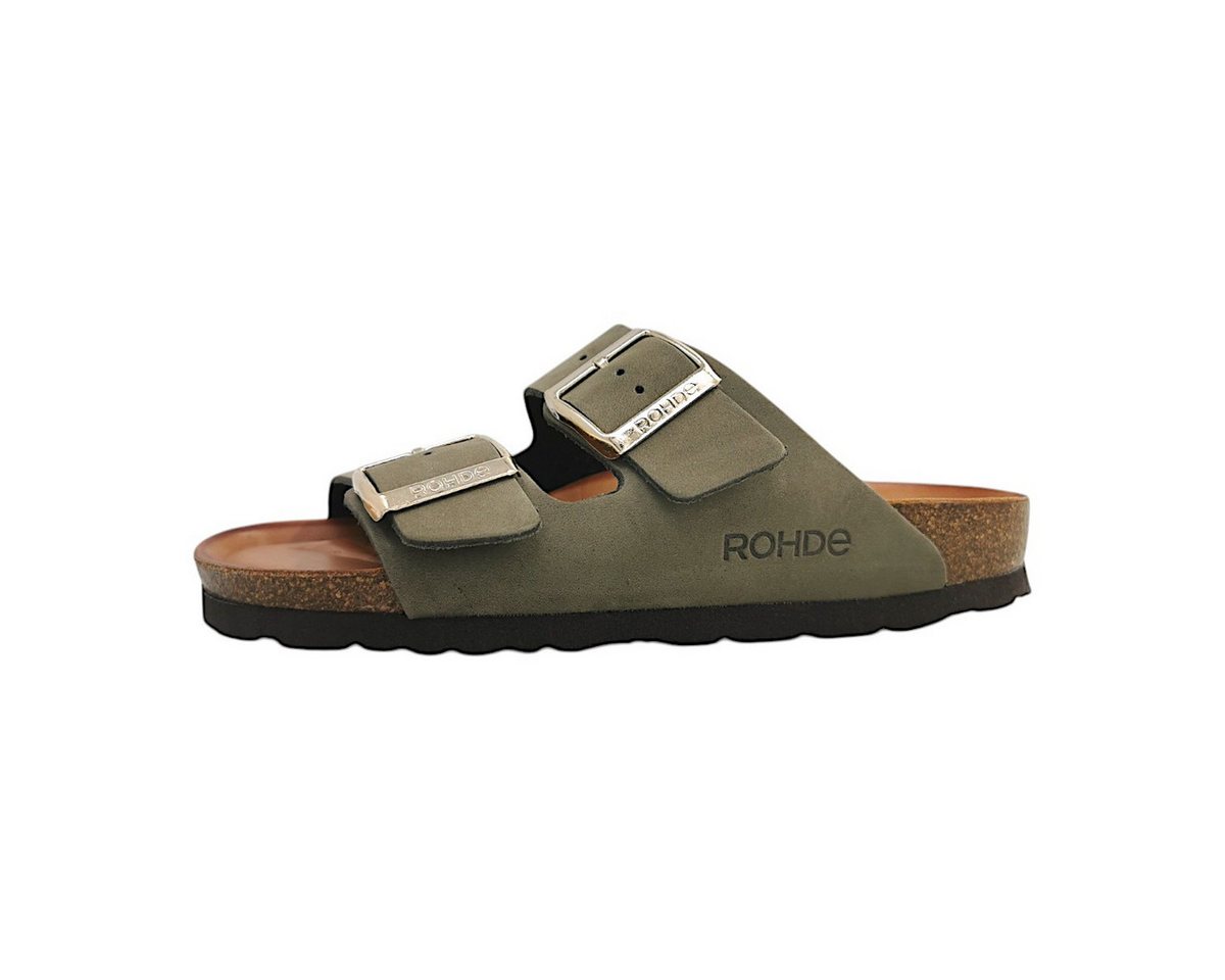 Rohde Pantolette Schlappen (grün)