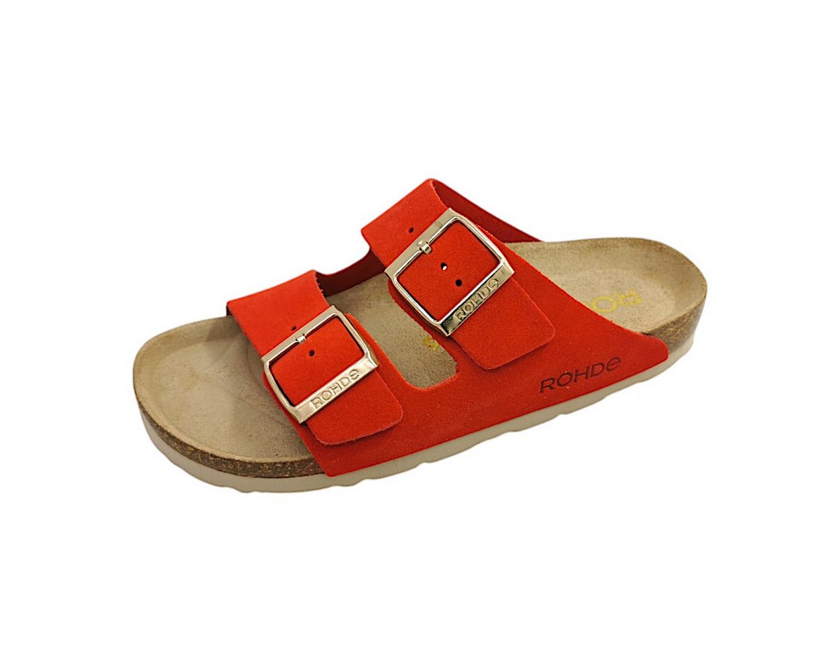 Rohde Pantolette Schlappen (rot)