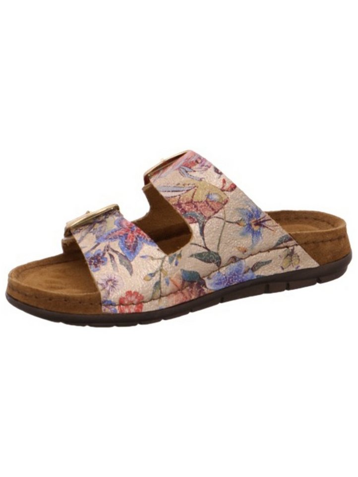 Rohde Pantoletten Leder Pantolette (bunt)