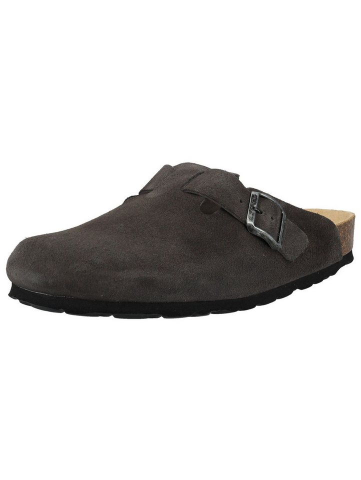 Rohde Pantoletten Veloursleder Pantolette (Graphit)