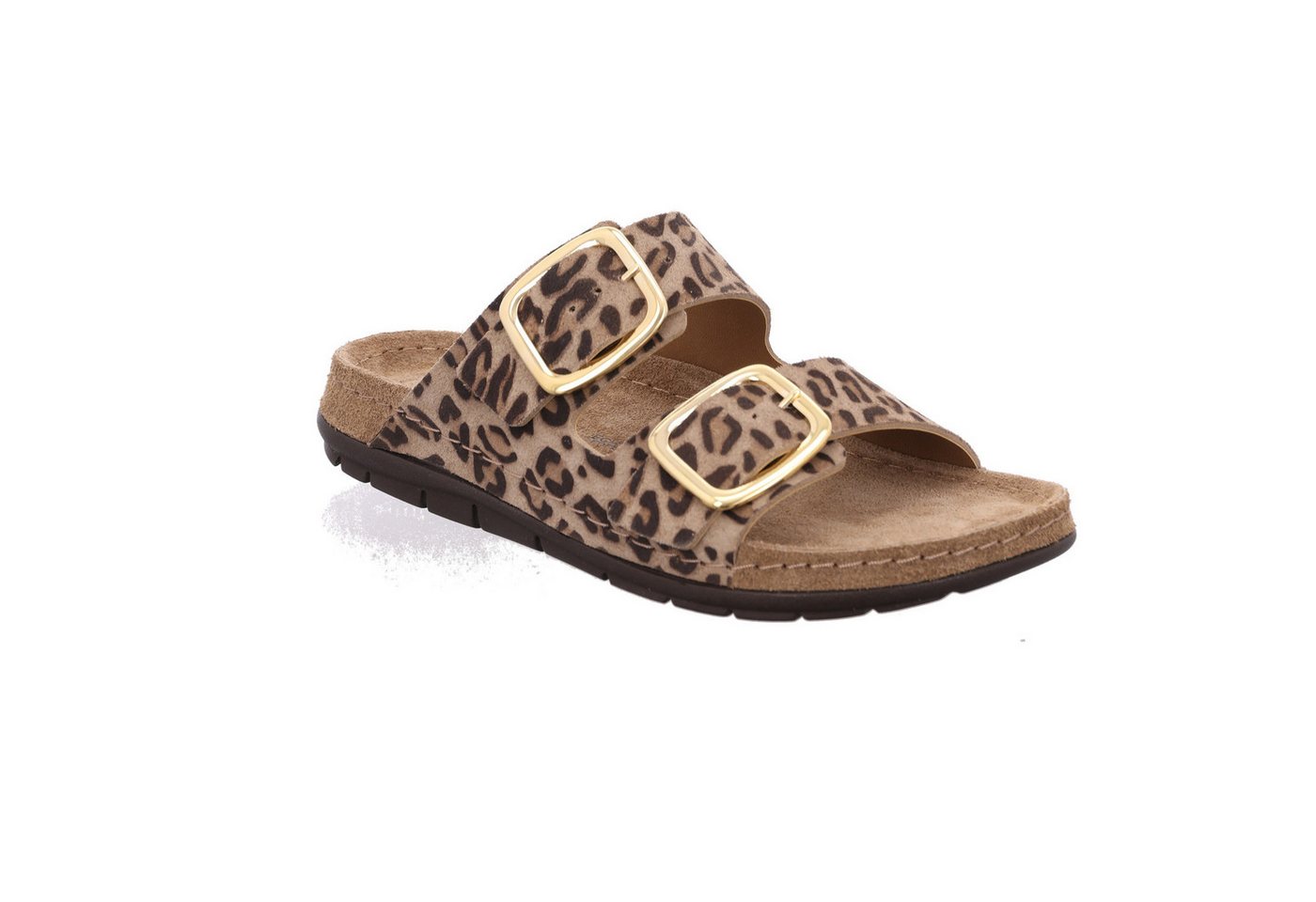 Rohde RODIGO-D Pantolette Sommerschuh, Hausschuh mit verstellbaren Schnallen