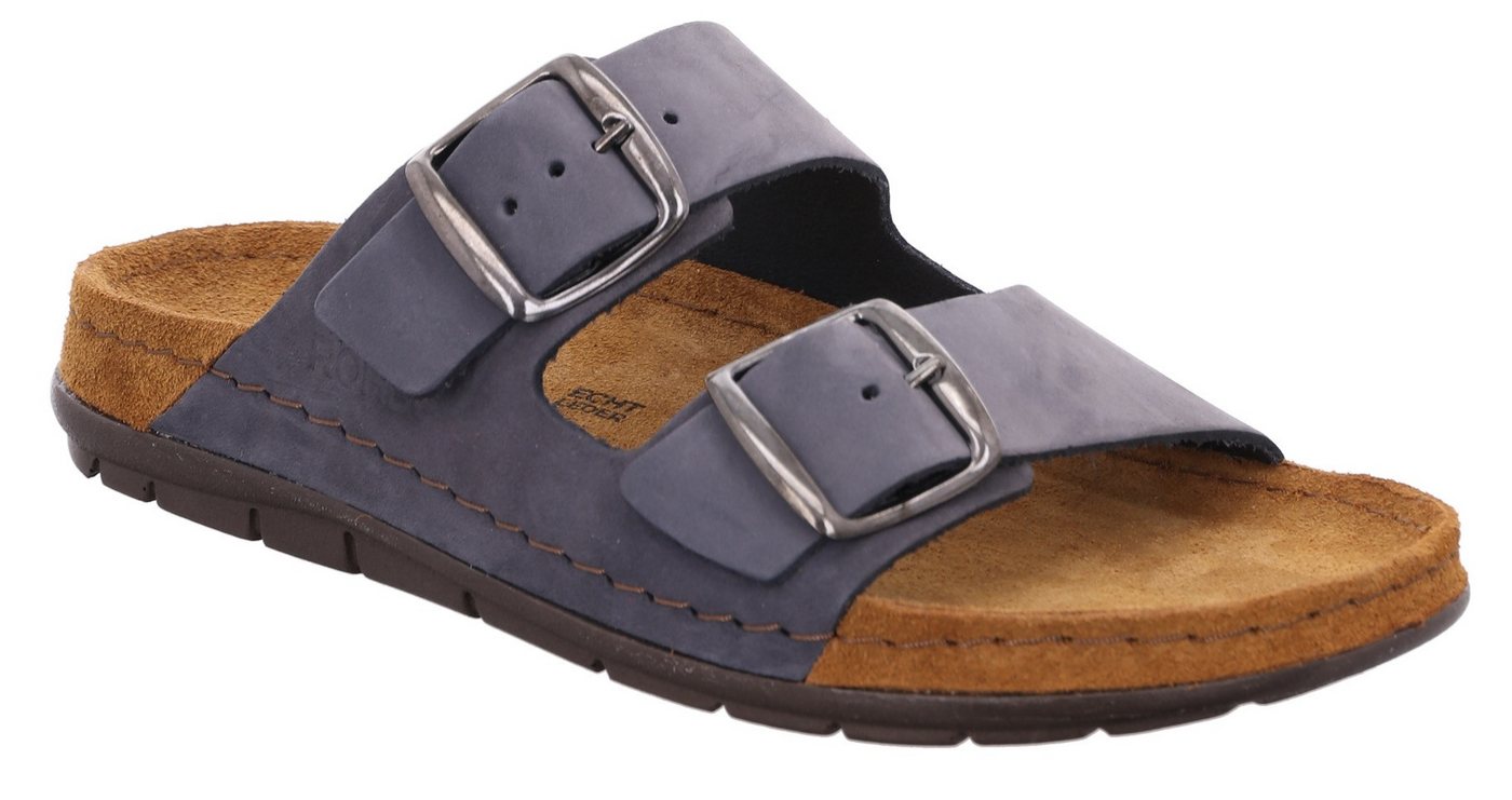 Rohde Rodigo-D Pantolette, Sommerschuh, Schlappen, Hausschuh mit Schnallenverschlüsse (ocean)