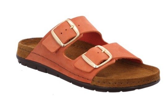 Rohde Rodigo-D Pantolette, Sommerschuh, Schlappen, Hausschuh mit Schnallenverschlüsse