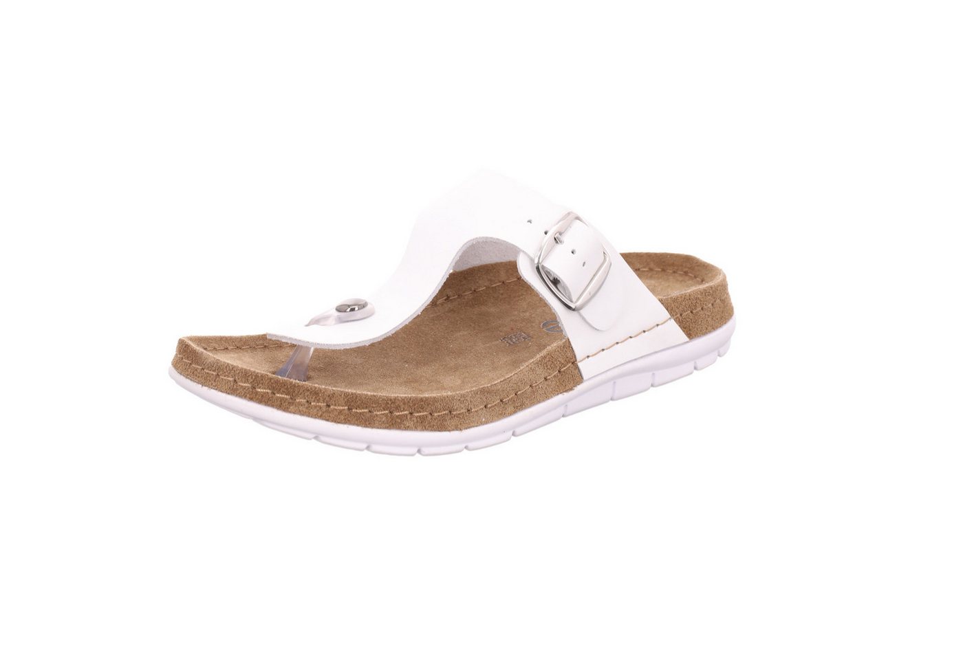 Rohde EASYS N°44 Zehentrenner Sommerschuh, Schlappen, Hausschuh mit Schnallenverschluss