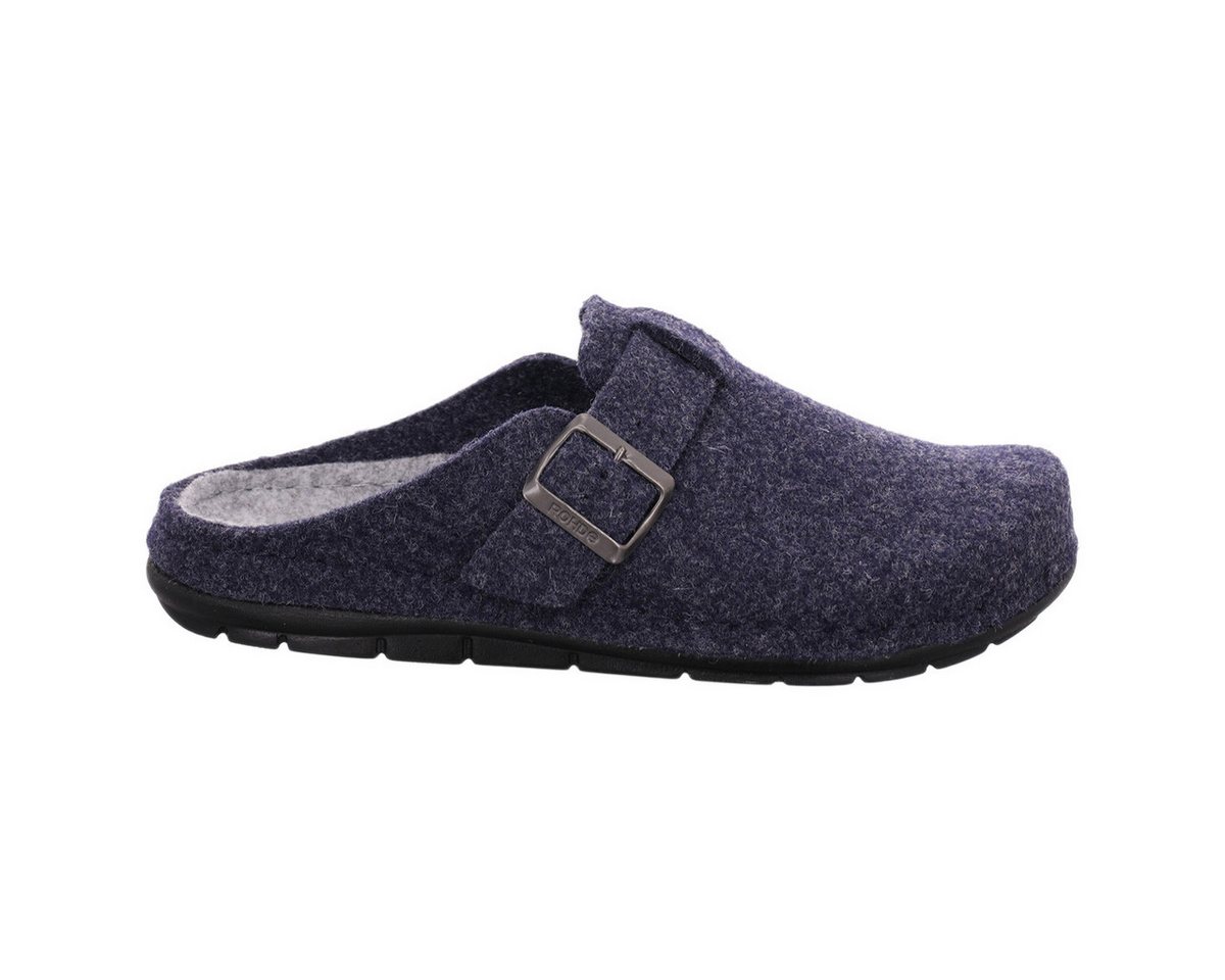 Rohde Rodigo-H Hausschuh (1-tlg) Hausschuh - Verstellbare Schnalle, Angenehmes Tragegefühl (Ocean)