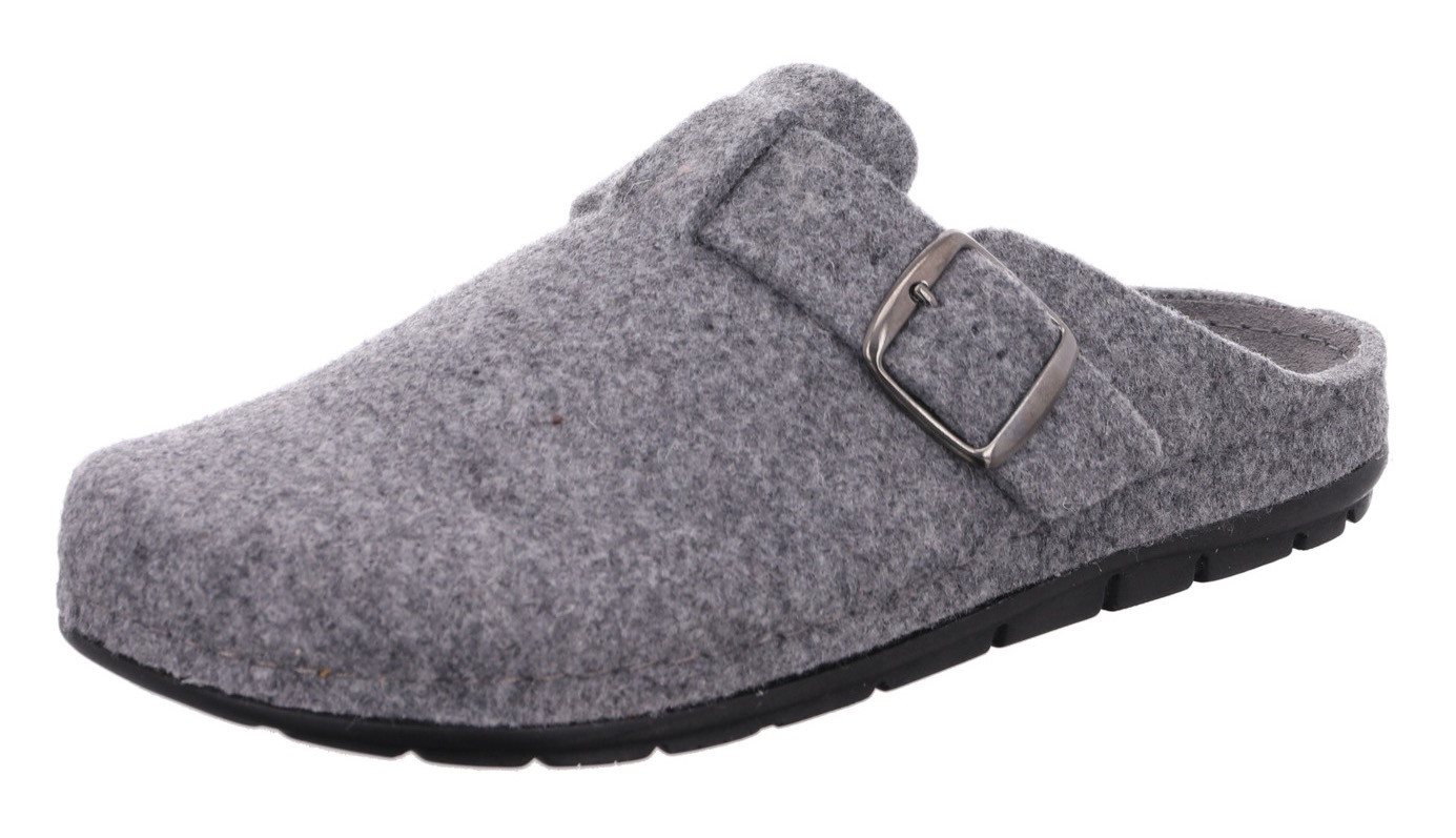 Rohde RODIGO-H Pantoffel Hausschuh, Schlappen, Homeslipper mit innenliegender Plateausohle