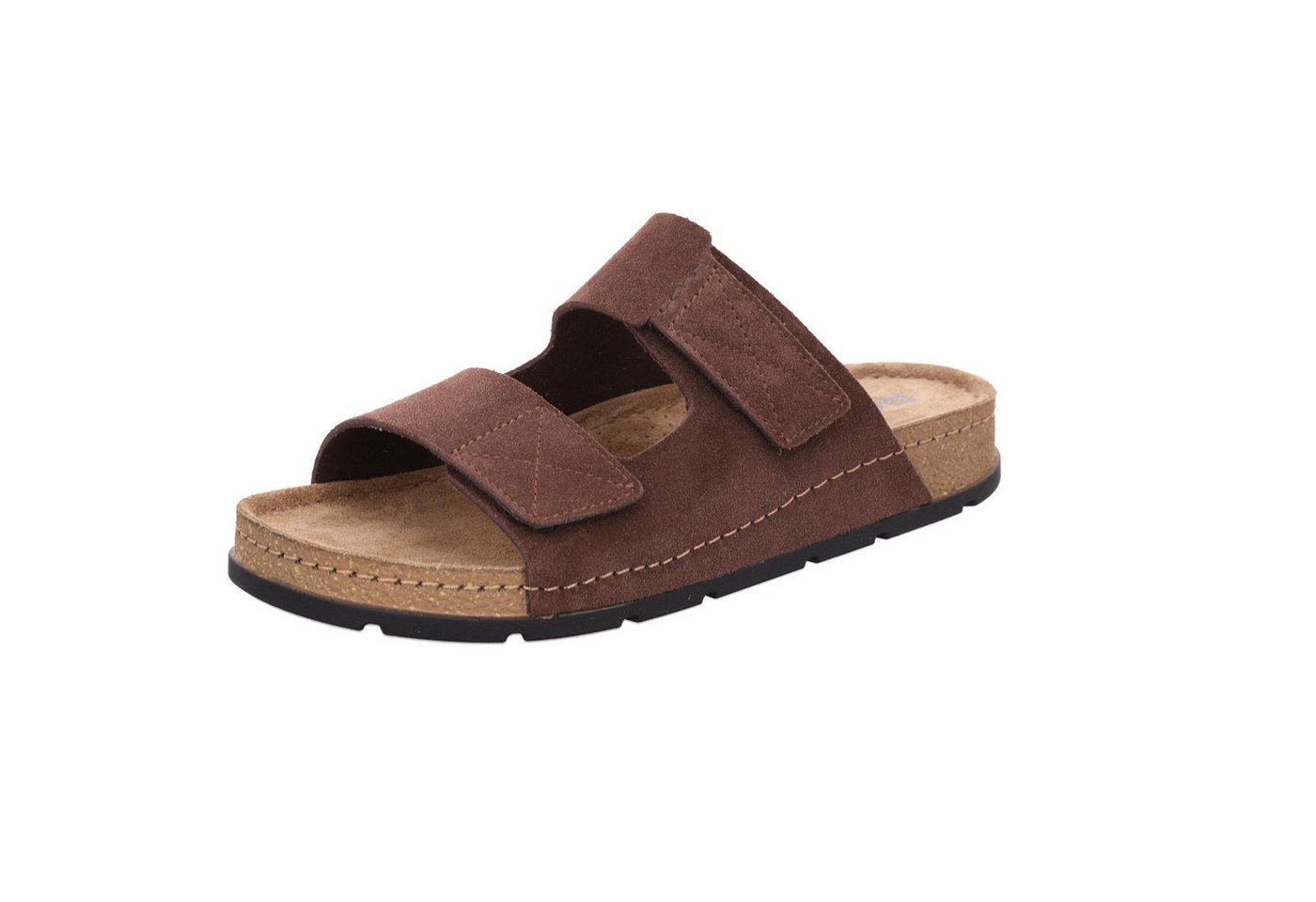 Rohde SOAVE Pantolette Sommerschuh, Hausschuh, Klettschuh mit Softfußbett