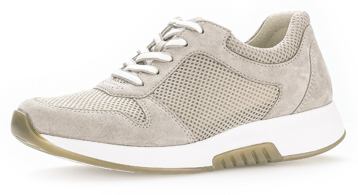 rollingsoft Keilsneaker, Freizeitschuh, Halbschuh, Schnürschuh mit herausnehmbarer Innensohle