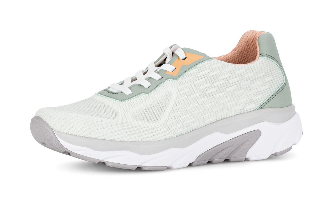 rollingsoft Keilsneaker, Freizeitschuh, Halbschuh, Schnürschuh mit Logo an der Ferse, G-Weite