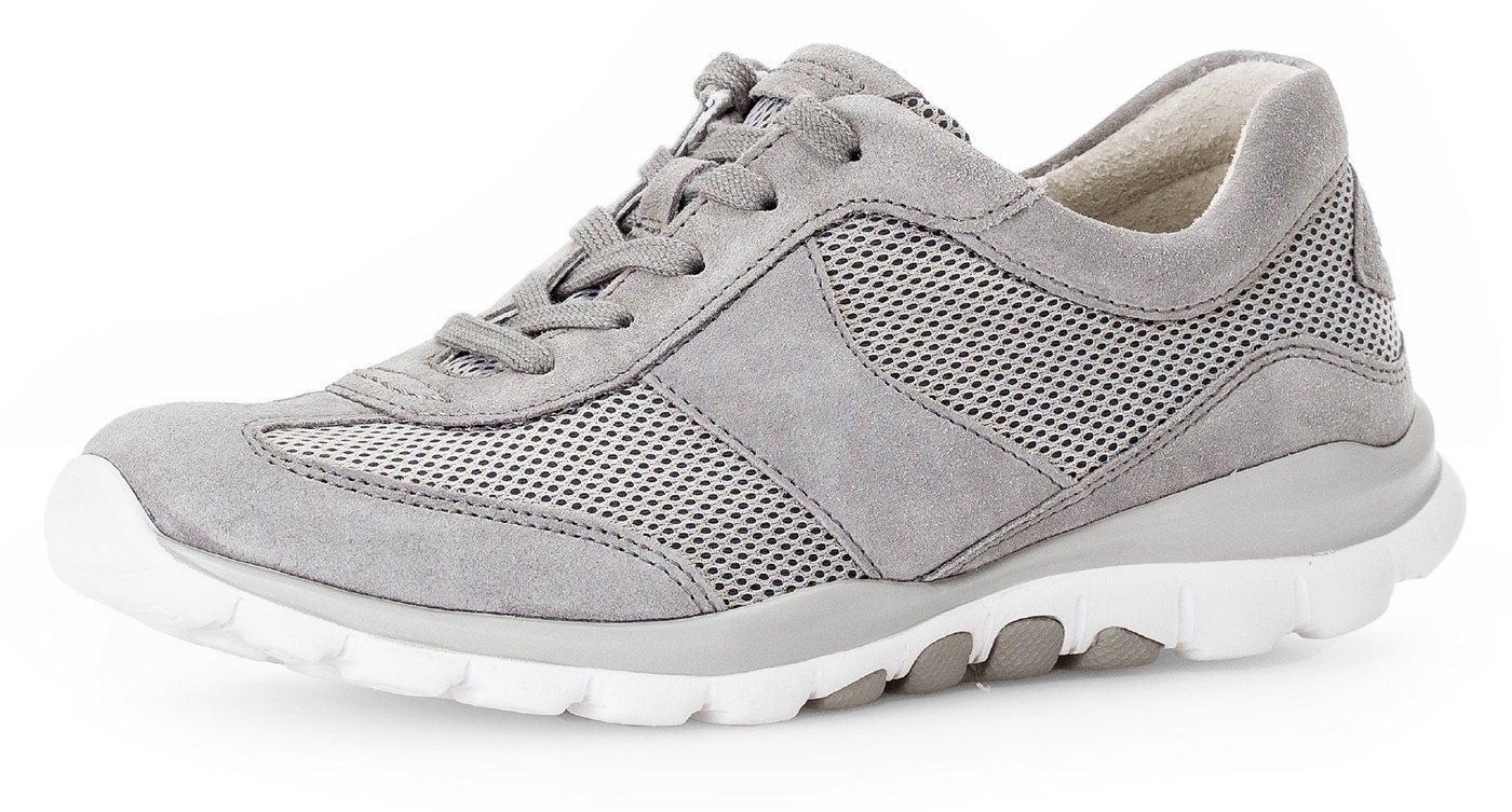 rollingsoft Keilsneaker, Freizeitschuh, Halbschuh, Schnürschuh mit Logoschriftzug