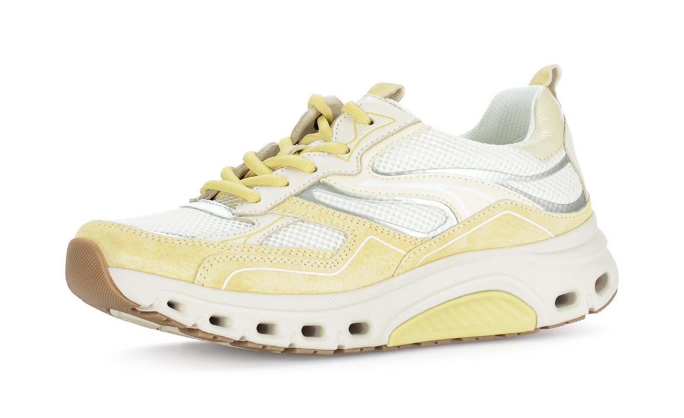 rollingsoft Keilsneaker, Freizeitschuh, Halbschuh, Schnürschuh mit weichem Schaftrand