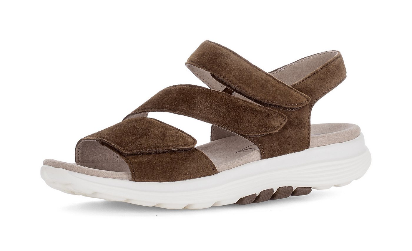 rollingsoft Riemchensandale Keilabsatz, Sandalette mit typischer Laufsohle, G-Weite (weit)