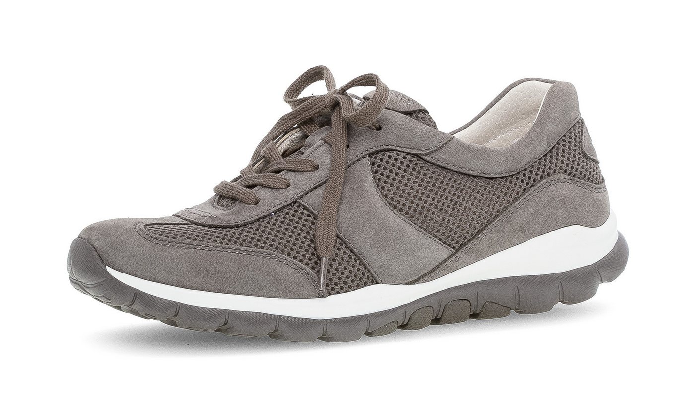 rollingsoft Sneaker, Freizeitschuh, Halbschuh, Schnürer mit Logo an der Ferse