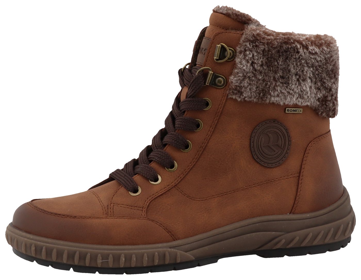 ROMIKA Winterboots, Keilabsatz, Schnürboots, Outdoorschuh mit Innenreißverschluss