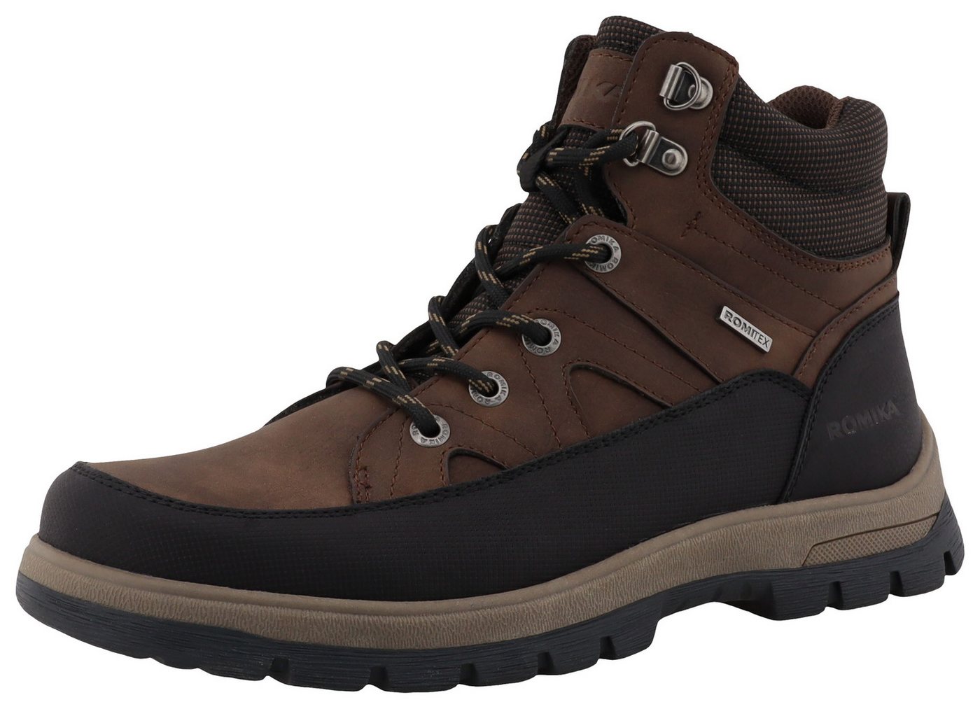 ROMIKA Winterboots Winterstiefelette, Outdoorschuh, Schnürboots mit Innenreißverschluss