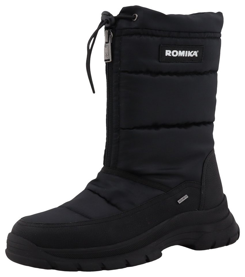 ROMIKA Winterstiefel, Keilabsatz, Schlupfstiefel mit wasserabweisender ROMITEX-Membran