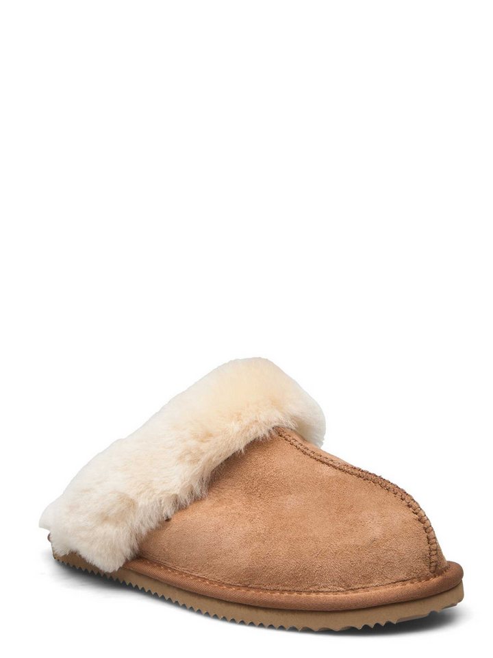 Rosemunde Sydney Shearling Reversed Slippers Hausschuh (1 Paar) atmungsaktiv, wärmend, mit Memory Foam