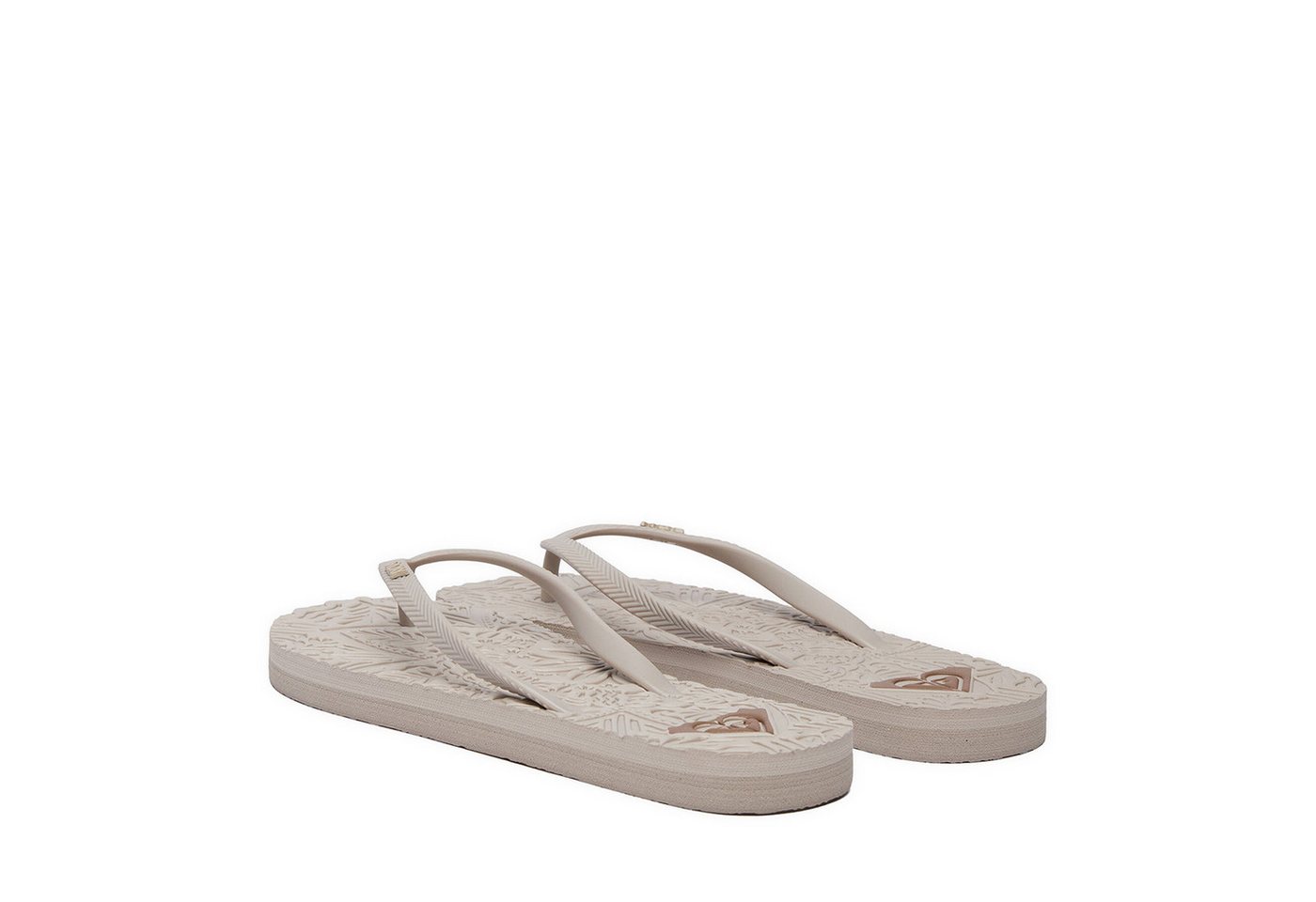 Roxy Damen-Flip-Flops Beige Badepantolette (beige)
