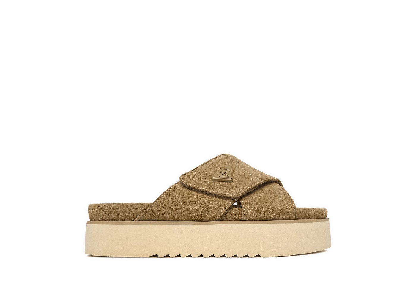 Roxy Damen-Flip-Flops Beige Badepantolette