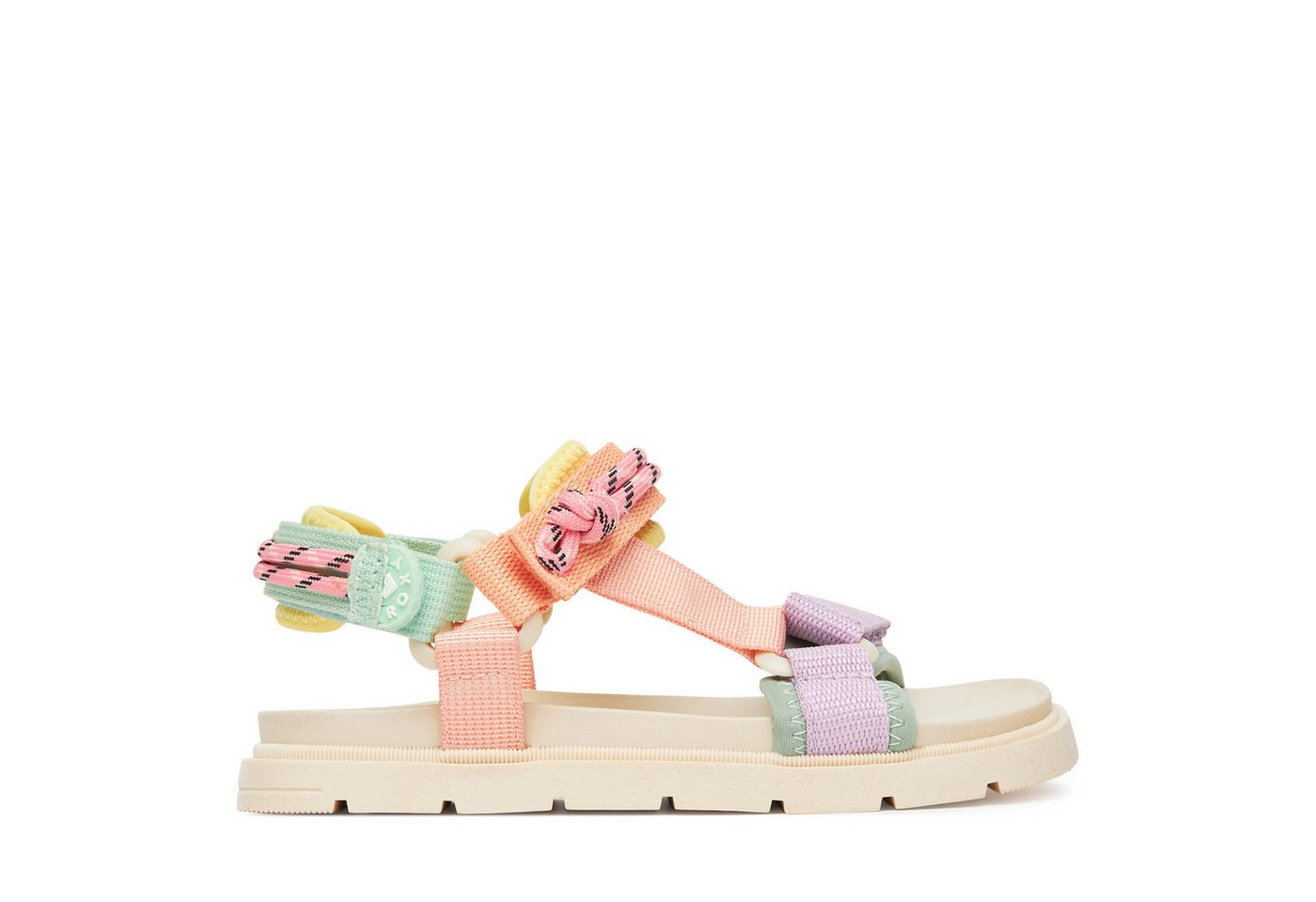 Roxy Sandalen für Mädchen, farbenfroh Sandale (bunt)