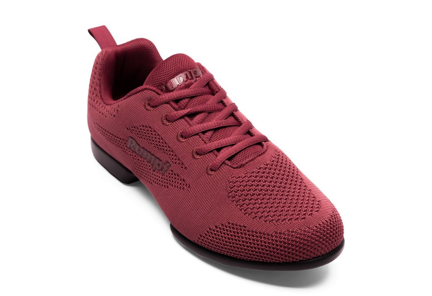 Rumpf Zuma Tanzsneaker geteilte PU-Sohle 1567 Tanzschuh (wine)