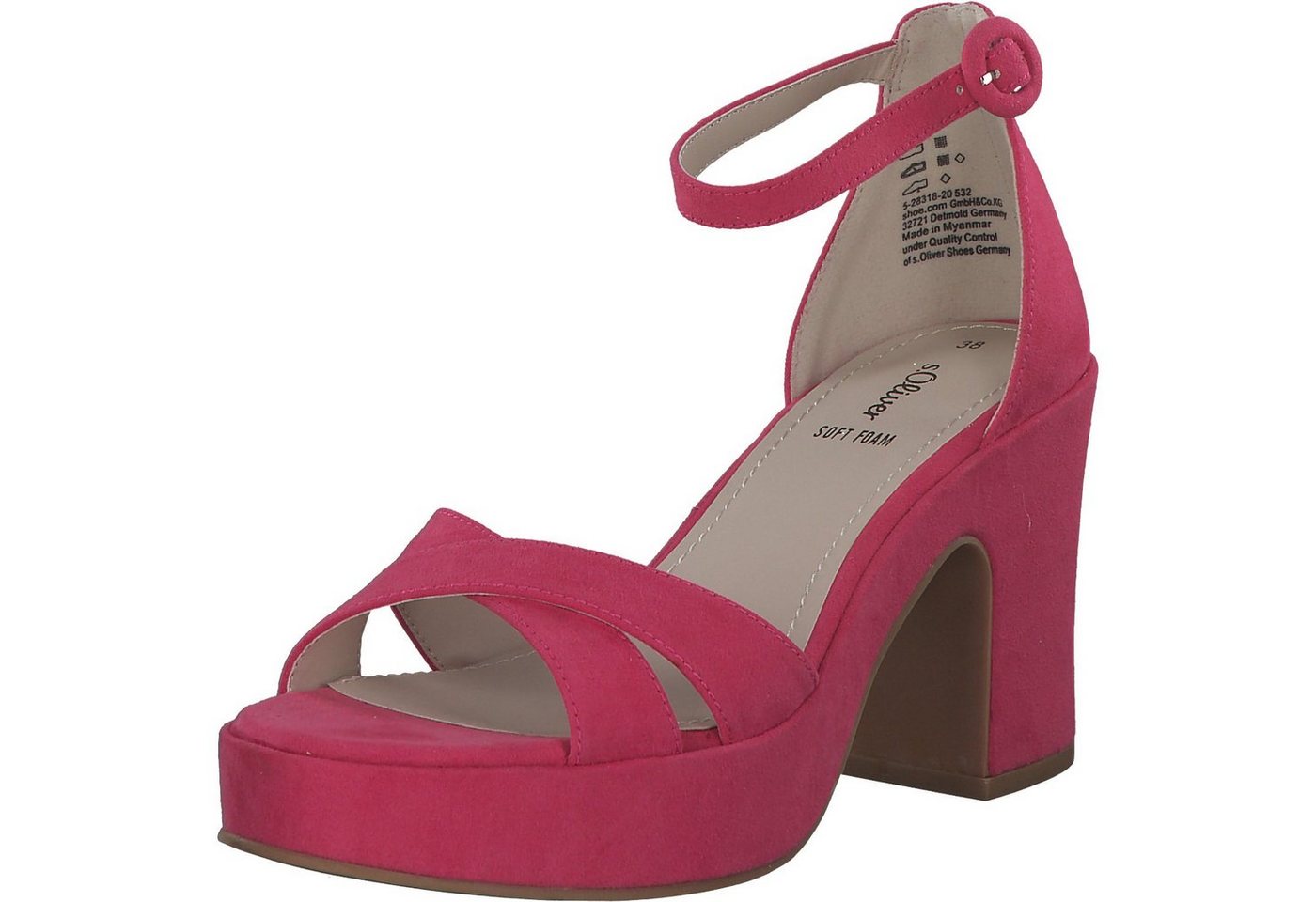 s.Oliver 28318 Plateausandaletten