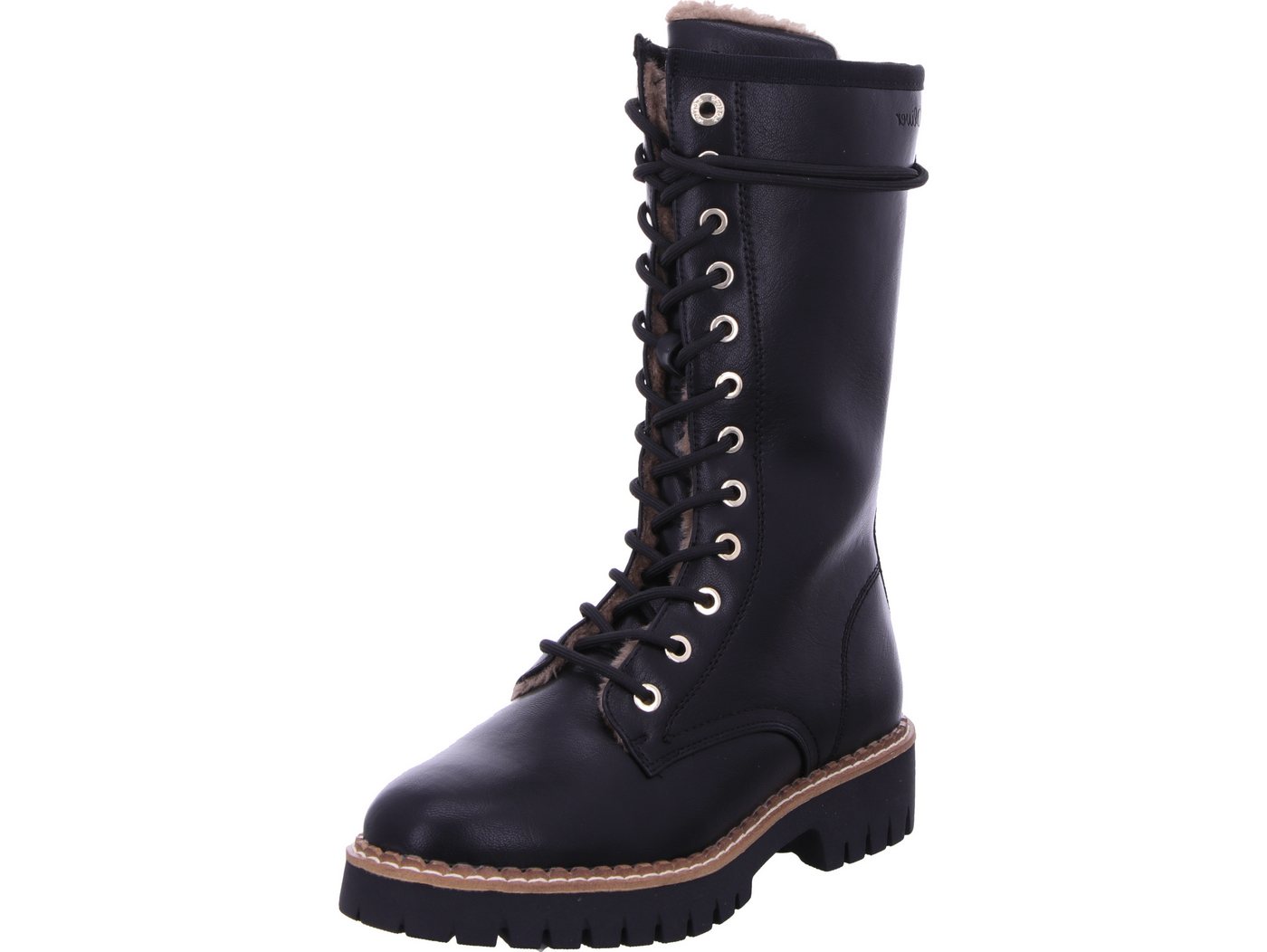 s.Oliver Reißverschlussstiefel 100% vegan (schwarz)