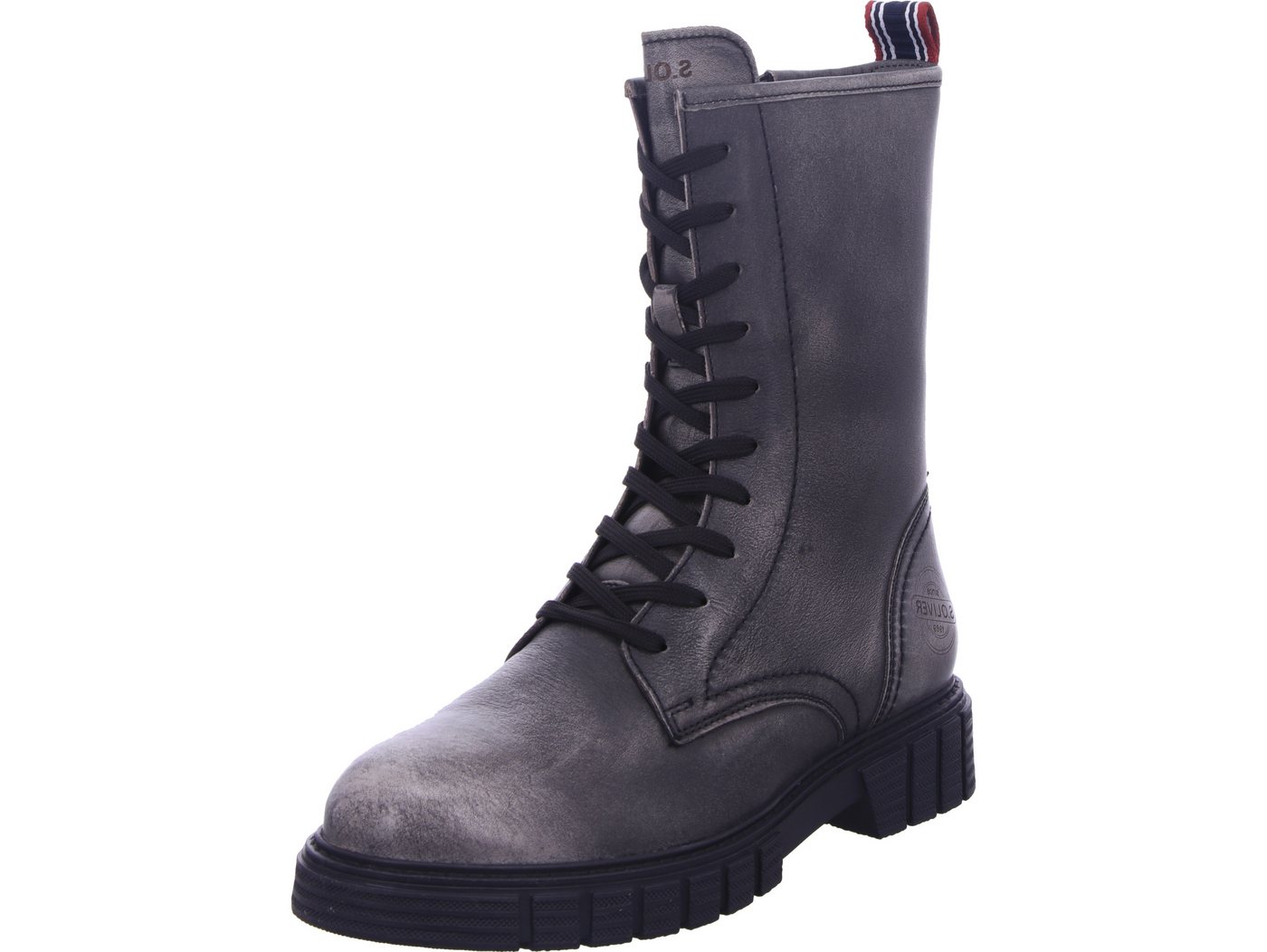 s.Oliver Schnürboots echtes Leder