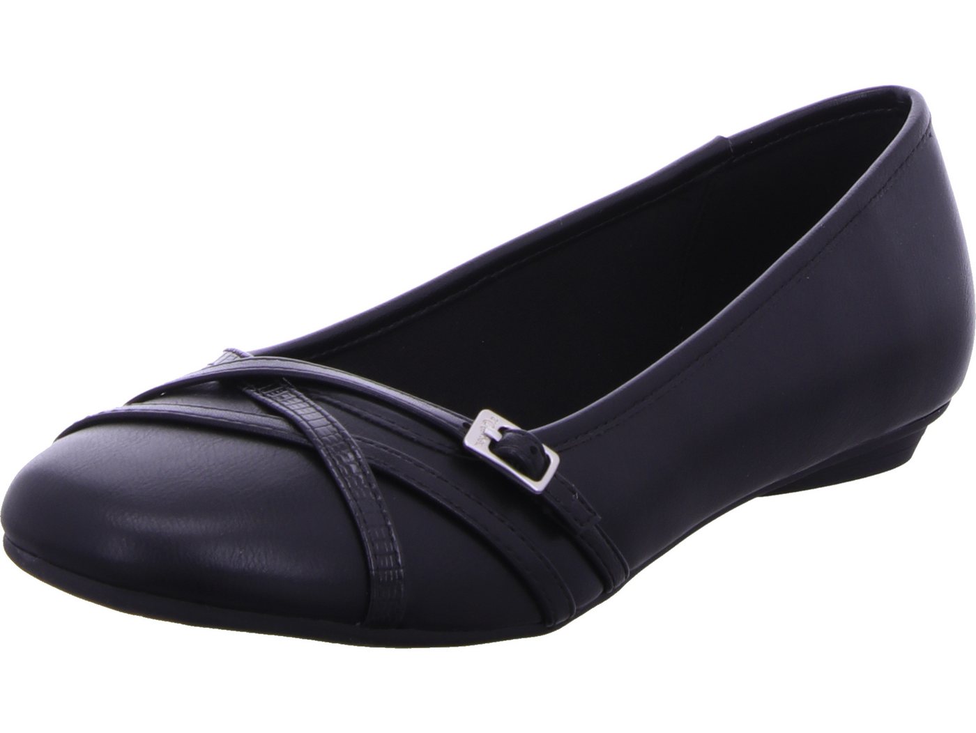 s.Oliver Ballerina 100% vegan (schwarz)