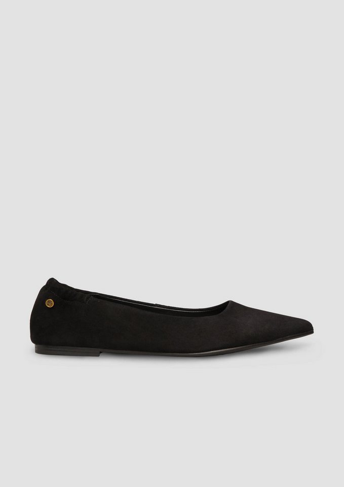 s.Oliver Ballerinas Ballerina Ballerinas aus Veloursleder