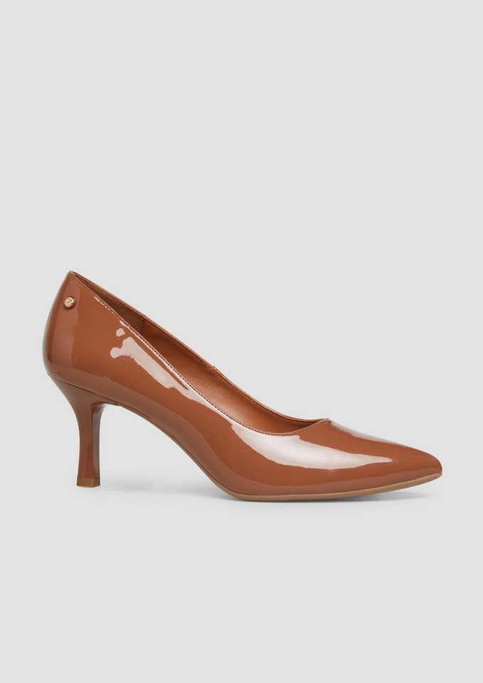 s.Oliver Pumps Pumps Pumps in Lackleder-Optik (8800_mokka)