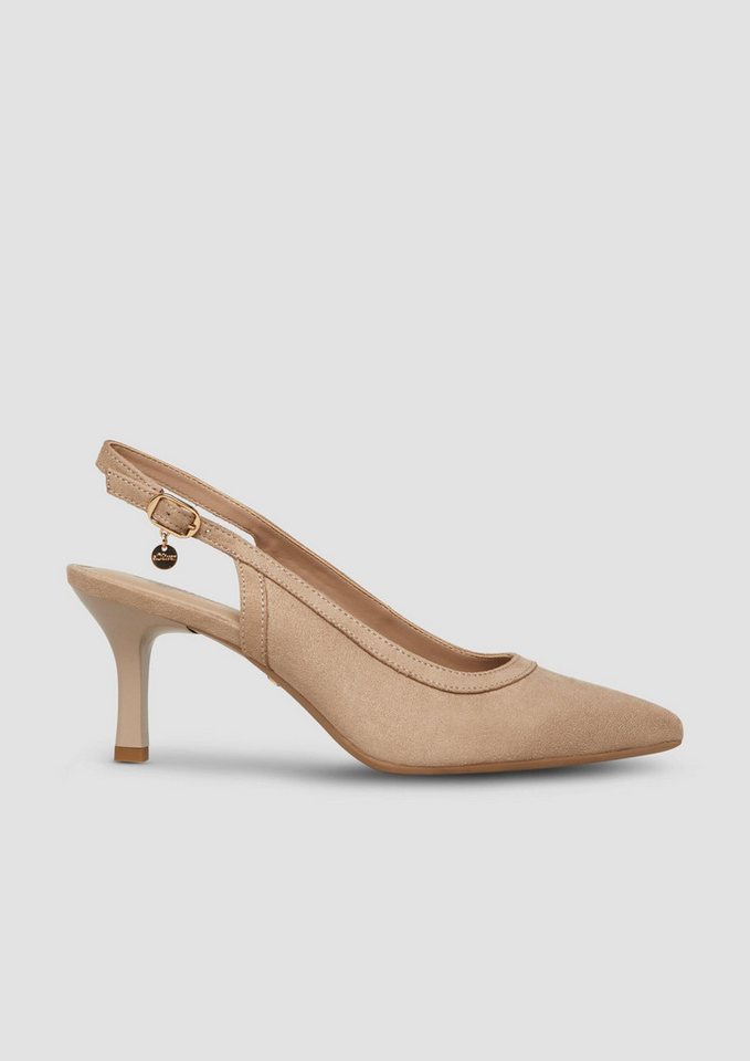 s.Oliver Pumps Pumps Slingback-Pumps mit Dornschließe (braun)