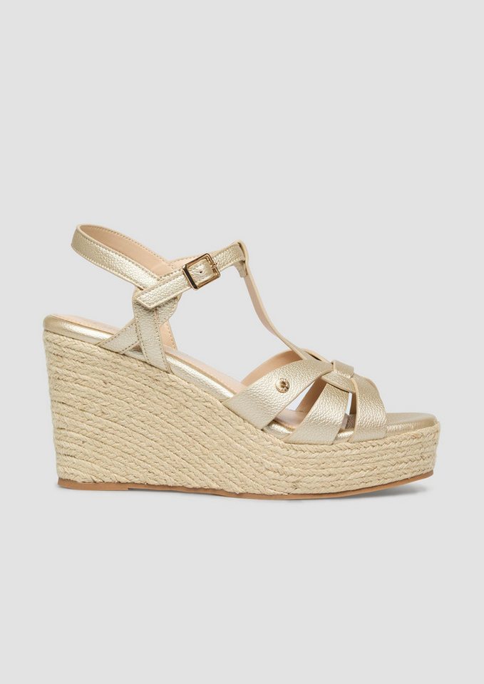 s.Oliver Pumps Sandale Sandaletten mit Keilabsatz