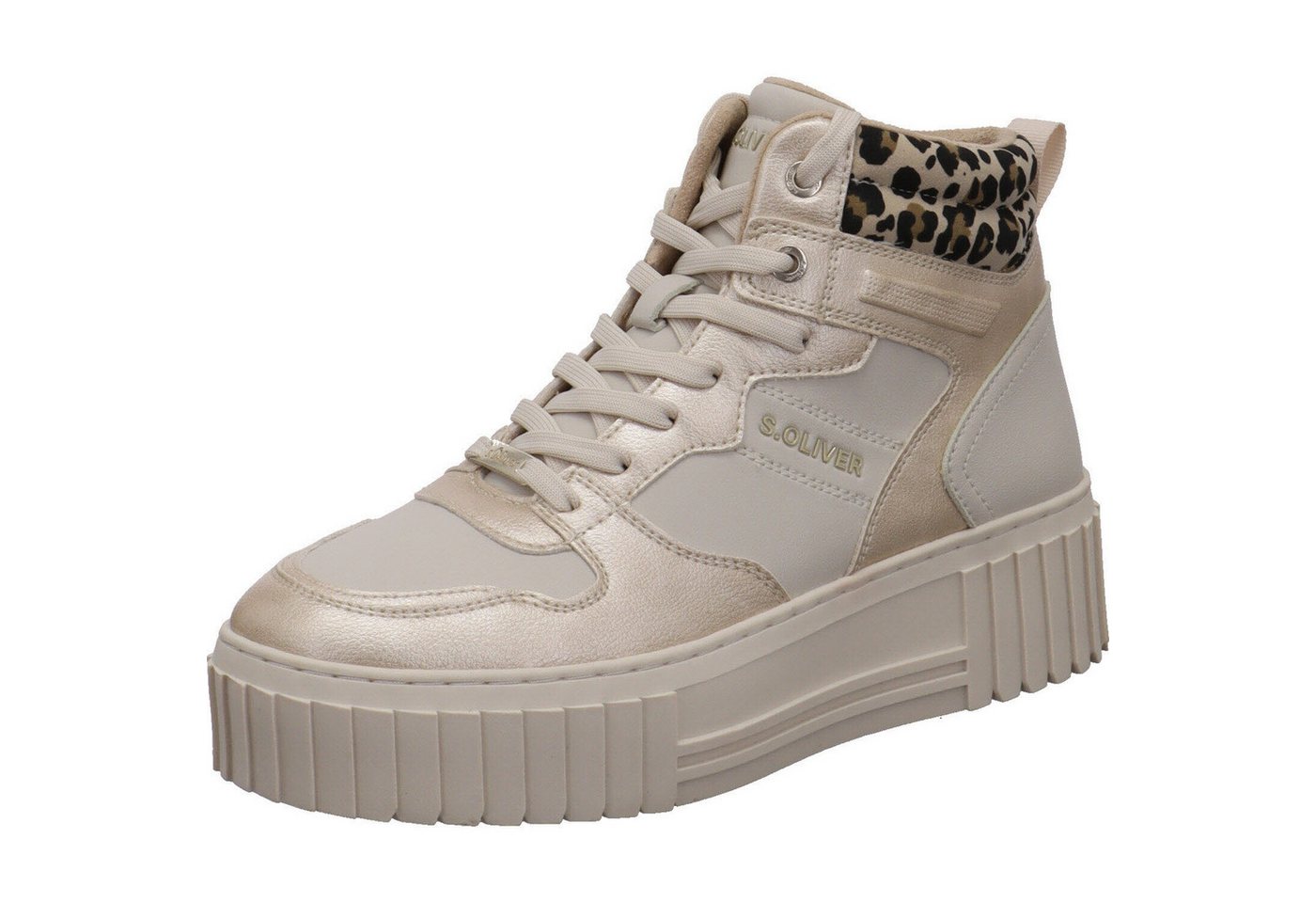 s.Oliver Schnürboots (beige)