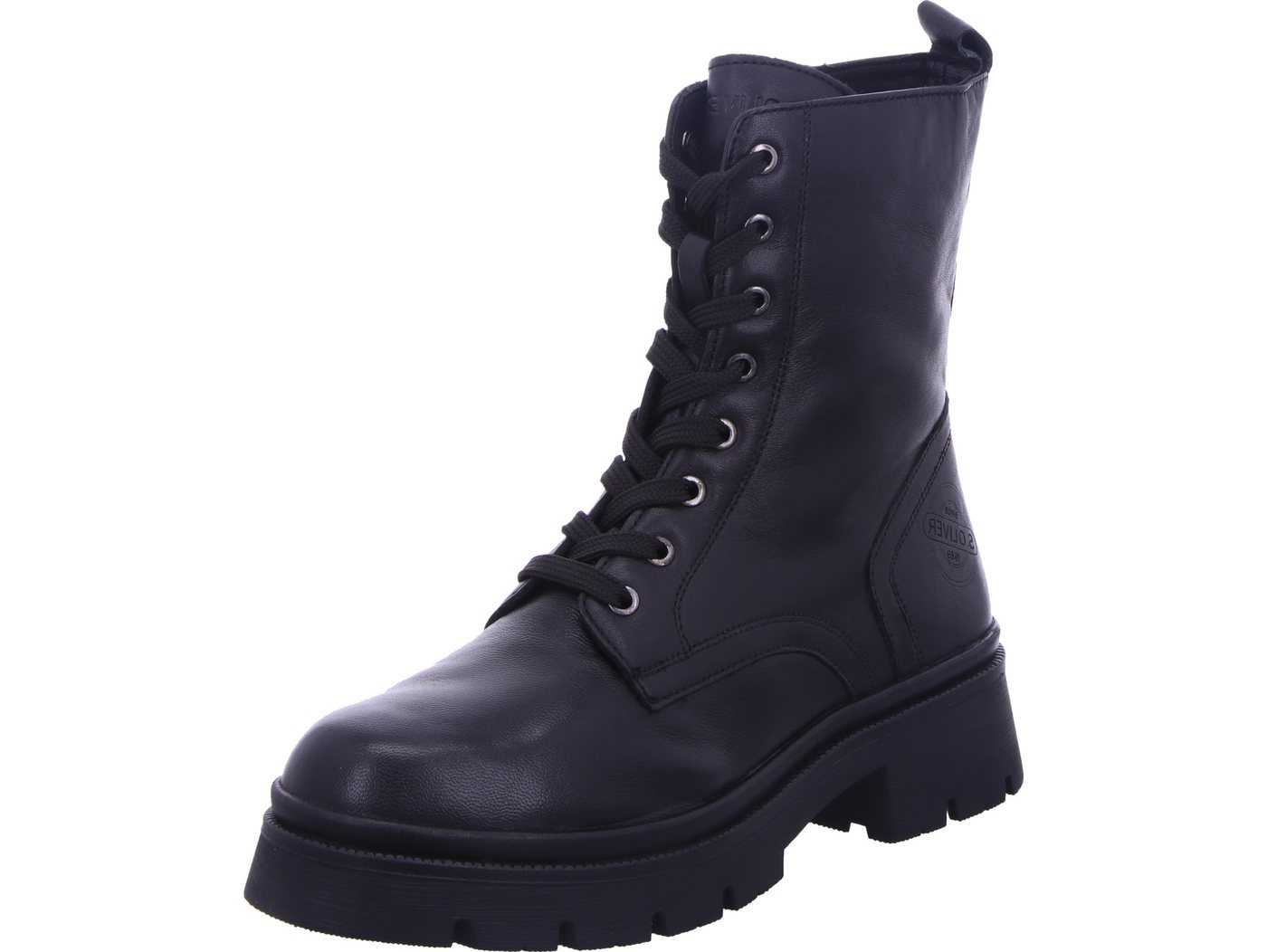s.Oliver Schnürboots echtes Leder