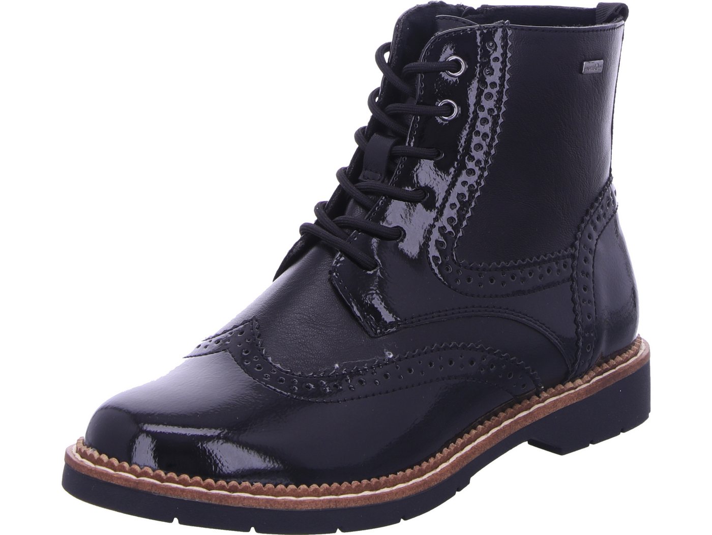 s.Oliver Schnürboots (schwarz)