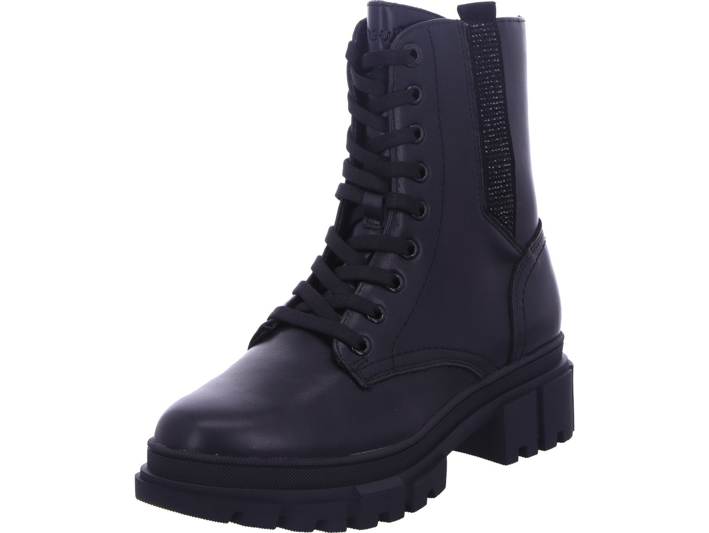 s.Oliver Schnürboots (schwarz)