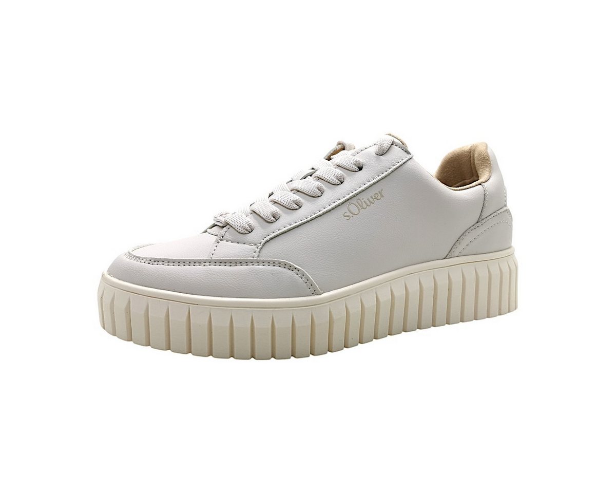 s.Oliver Schnürer Schnürschuh (beige)