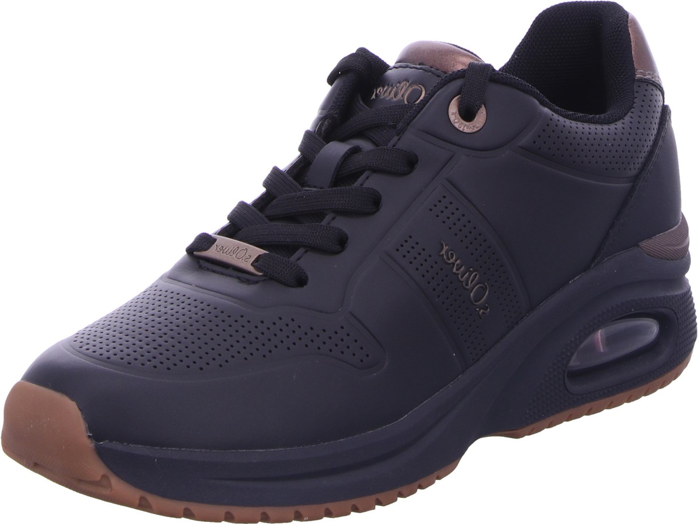 s.Oliver Schnürschuh (schwarz)