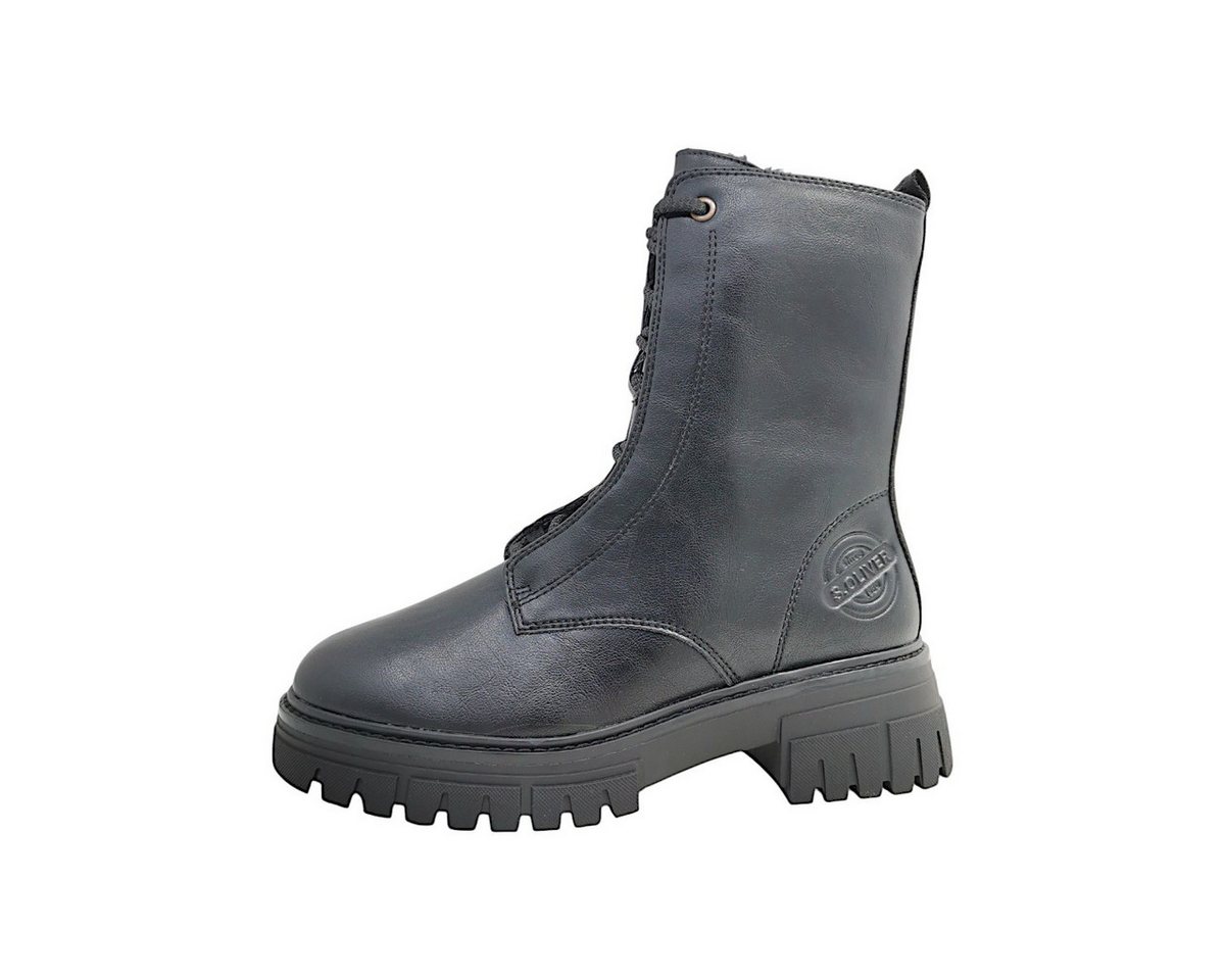 s.Oliver Schnürstiefel Schnürstiefelette (schwarz)