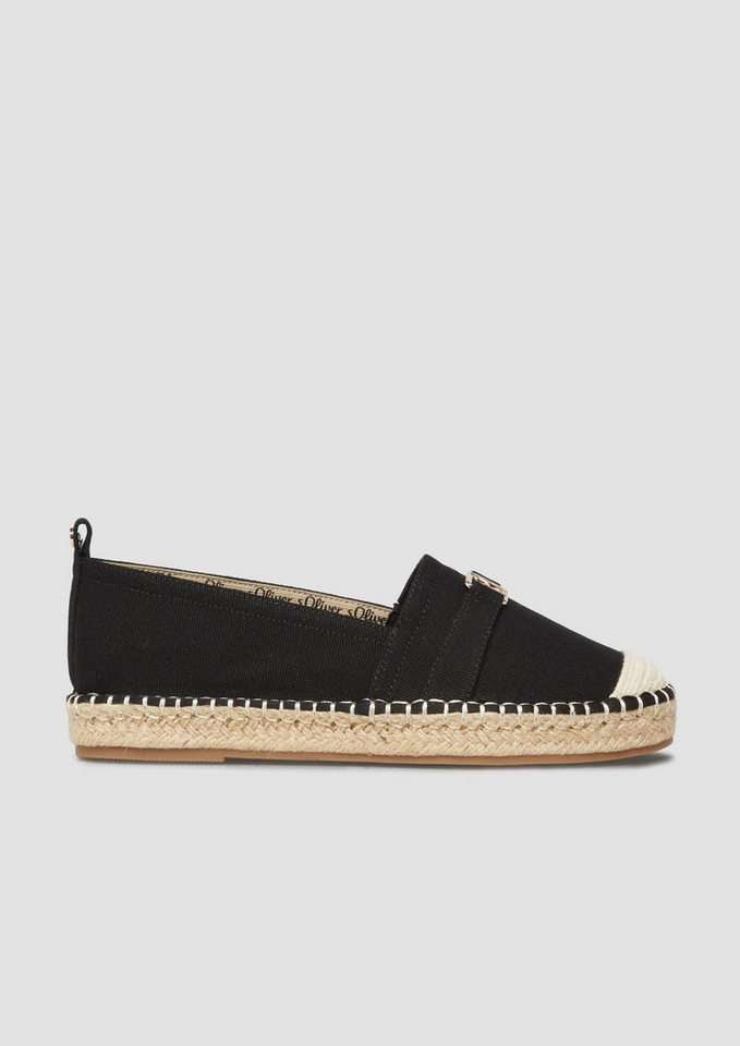 s.Oliver Slipper Schnürschuh Halbschuhe aus Textil