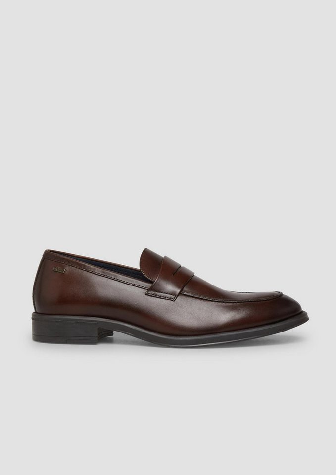 s.Oliver Slipper Schnürschuh Loafer aus Leder