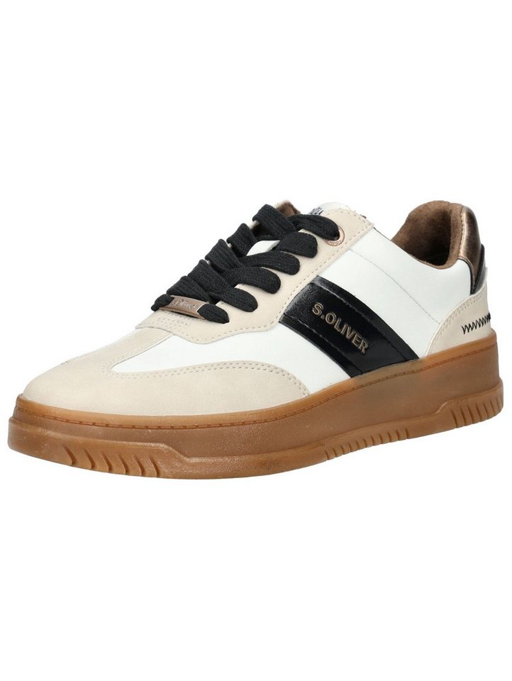 s.Oliver Sneaker Lederimitat . Sneaker (beige/braun)