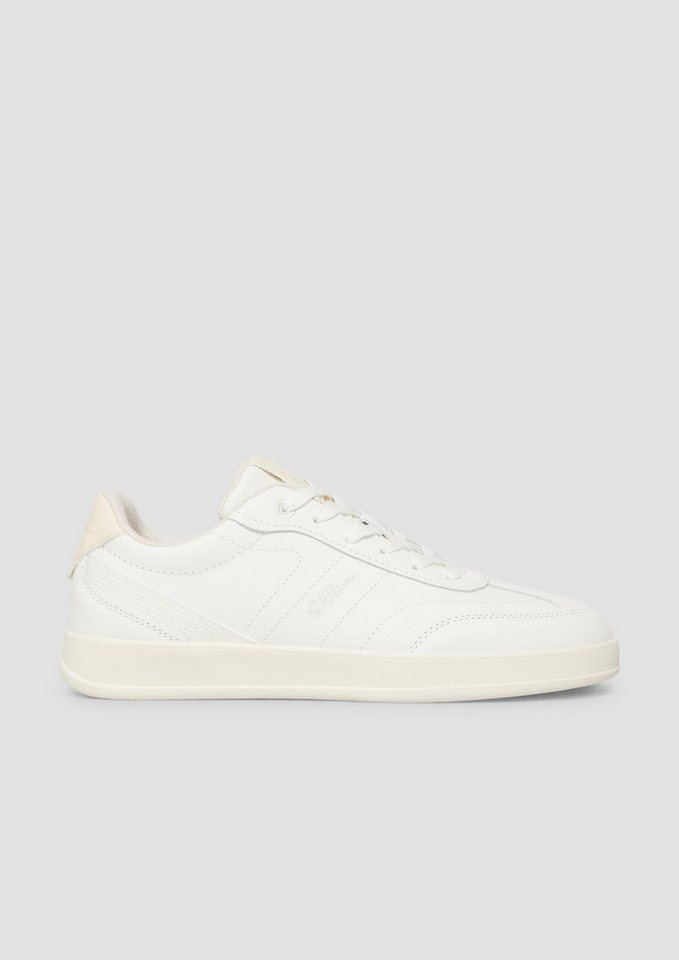 s.Oliver Sneakers Sneaker Leder-Sneaker mit Schnürung