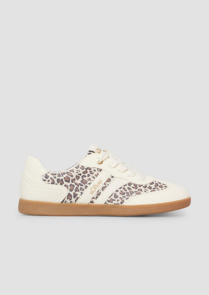 s.Oliver Sneakers Sneaker Multicolor-Sneaker in Leder-Optik