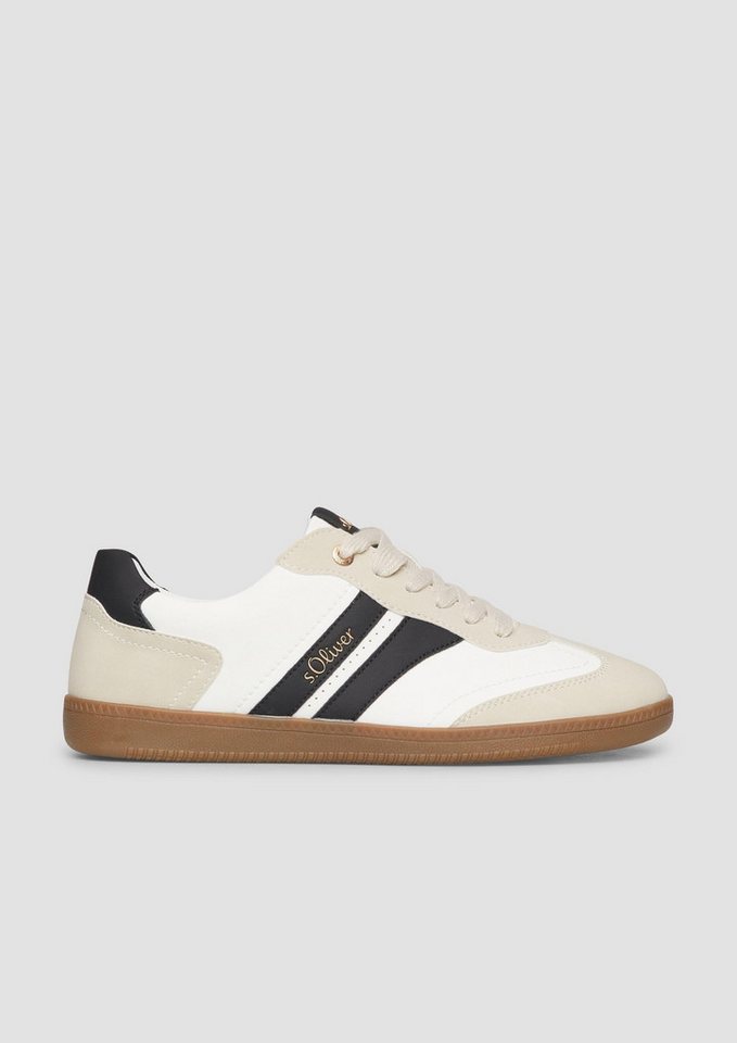 s.Oliver Sneakers Sneaker Sneaker aus Lederimitat