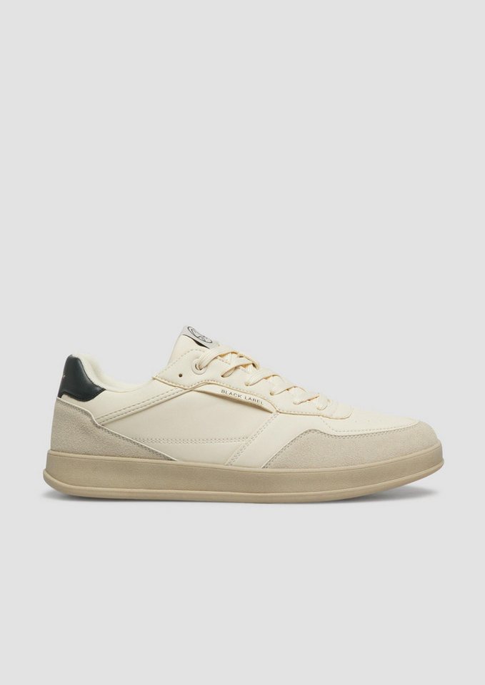 s.Oliver Sneakers Sneaker Sneaker in Leder-Optik (beige)