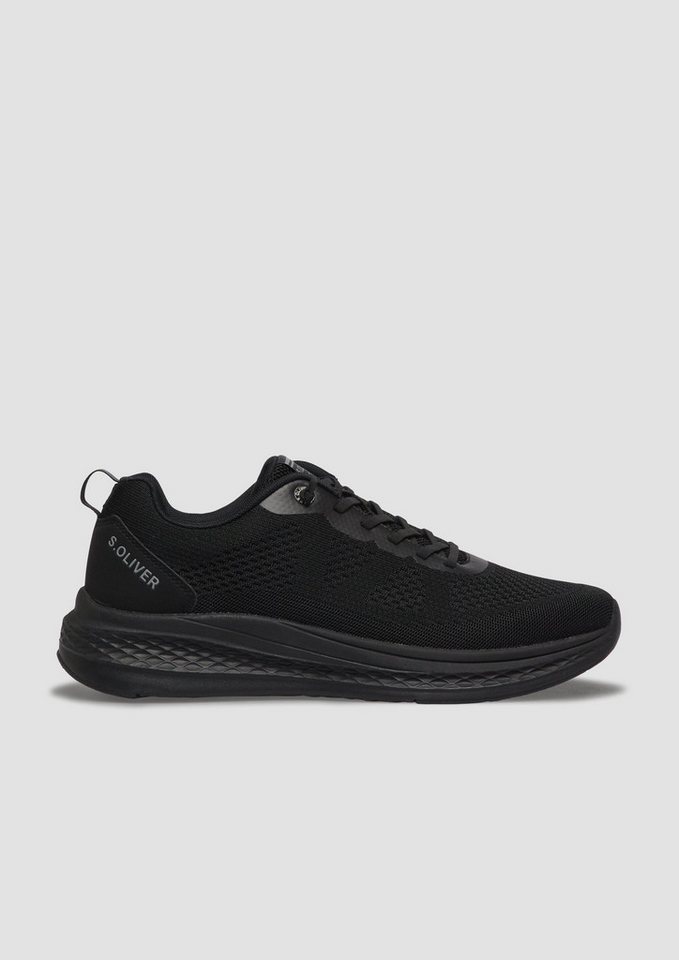 s.Oliver Sneakers Sneaker Sneaker mit Schnürung (schwarz)